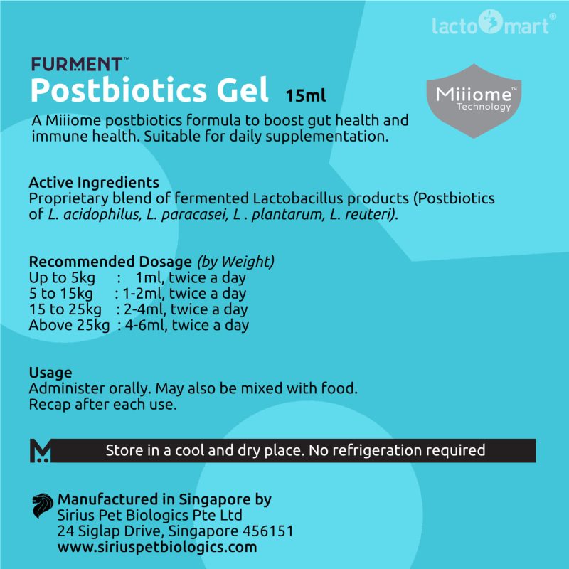 Furment Postbiotics Gel 5