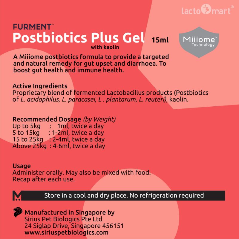 Furment Postbiotics Plus Gel 5